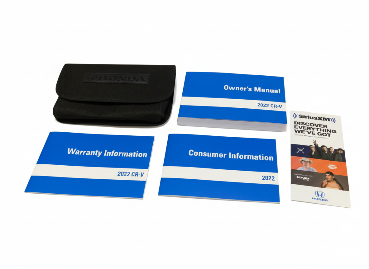 2022 Honda CRV CR-V Owners Manual Complete Set – GearUpZone