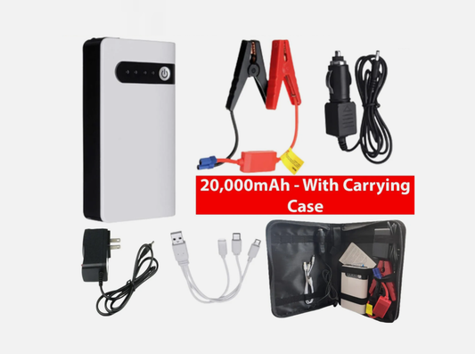 20000mAh Car Jump Starter Booster Jumper Box Power Bank Battery Charger Portable