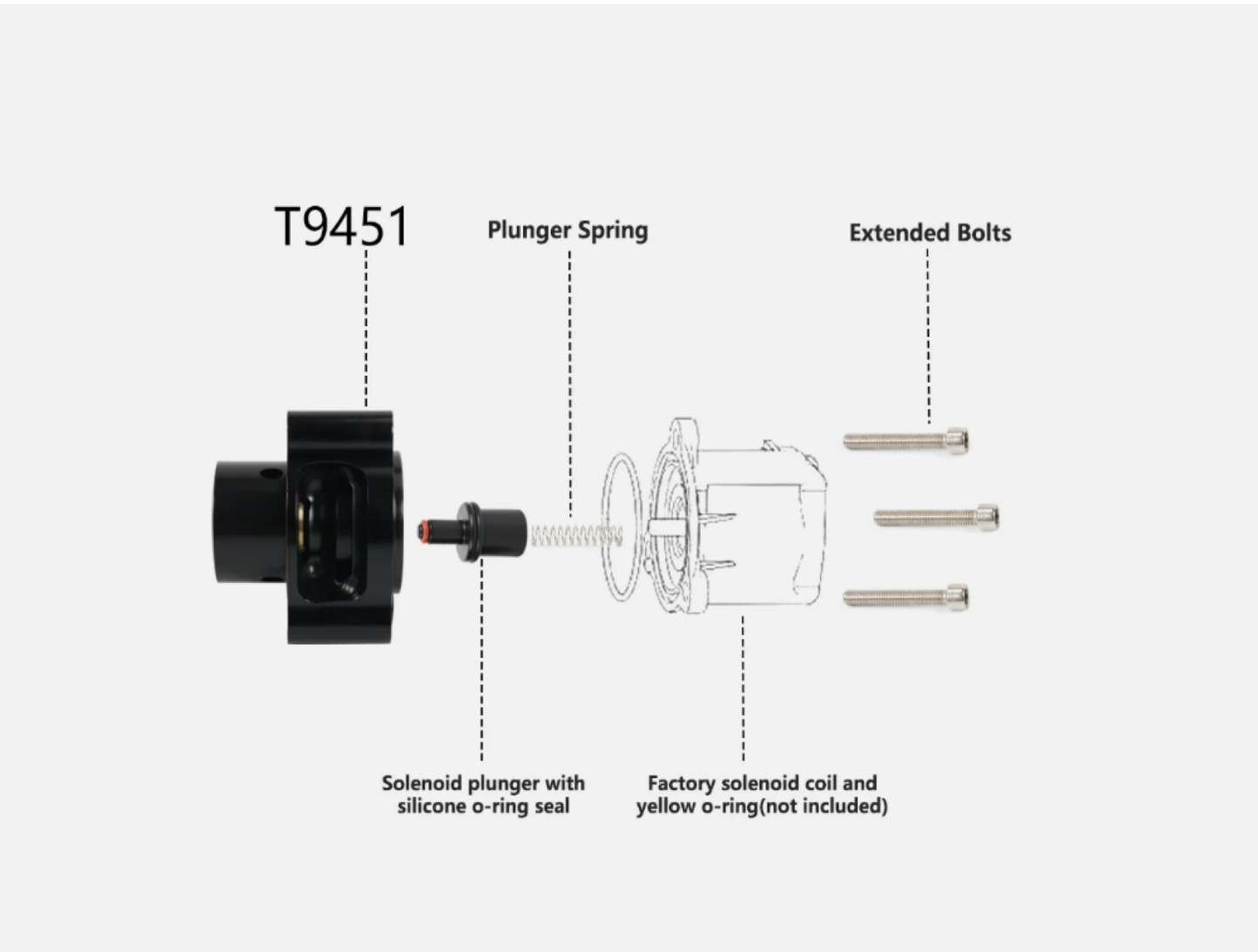 2005-2019 Audi / Volkswagen 2.0T TFSI Blow-Off Valve (BOV) Diverter Valve T9451