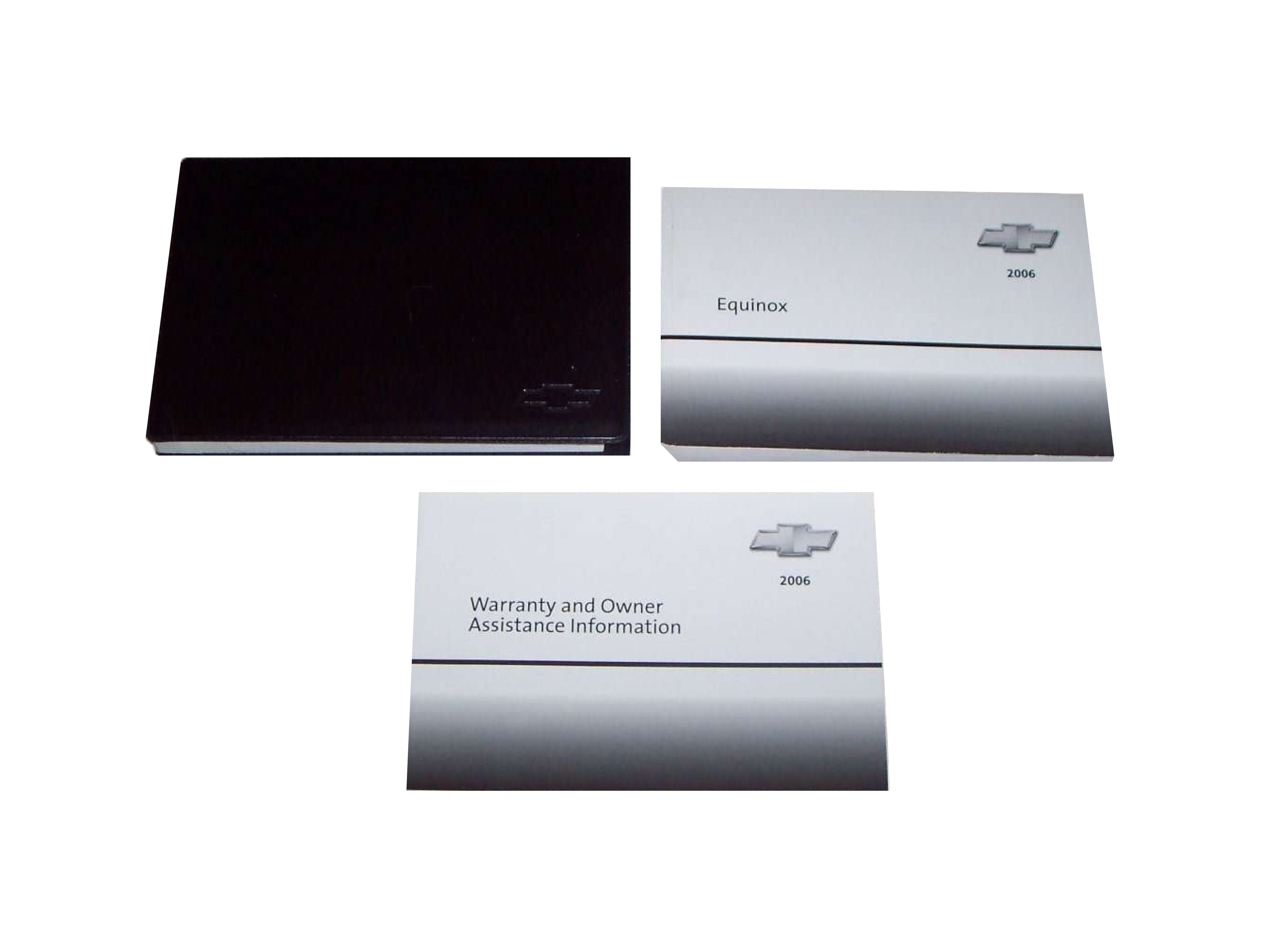 2006 Chevrolet Equinox Owners Manual Complete Factory Set - OEM