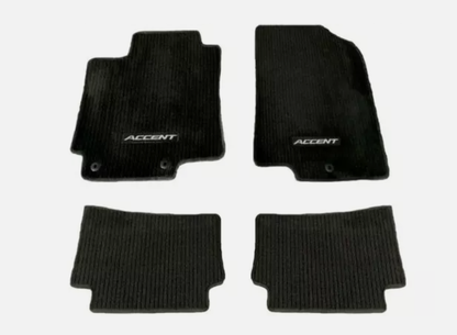 2012-2017 Hyundai Accent Floor Mats- Genuine OEM Accessories - 1RF14-AC100-RY