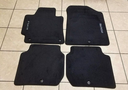 2014-2018 Kia Forte 4DR and 5DR Carpeted Floor Mat 4PC Set B0F14-AS000 Kia OEM