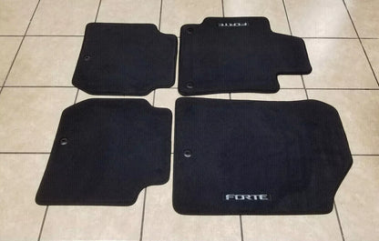 2014-2018 Kia Forte 4DR and 5DR Carpeted Floor Mat 4PC Set B0F14-AS000 Kia OEM