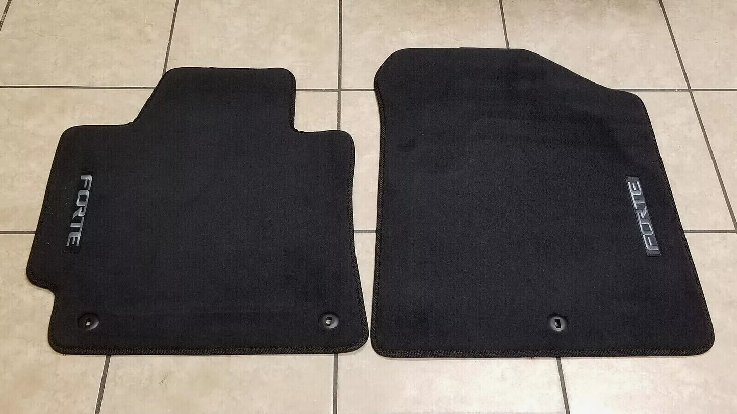 2014-2018 Kia Forte 4DR and 5DR Carpeted Floor Mat 4PC Set B0F14-AS000 Kia OEM