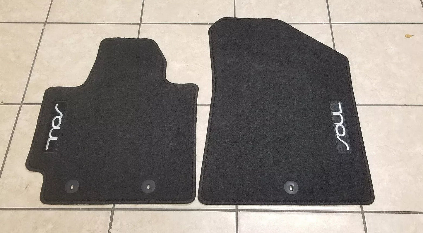 2014-2019 Kia Soul Carpeted Floor Mat 4PC Set B2F14-AC700 Kia OEM Floormats