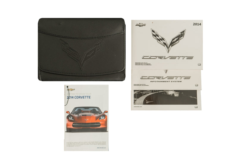 2014 Chevrolet Corvette Owners Manual Complete Factory Set - OEM