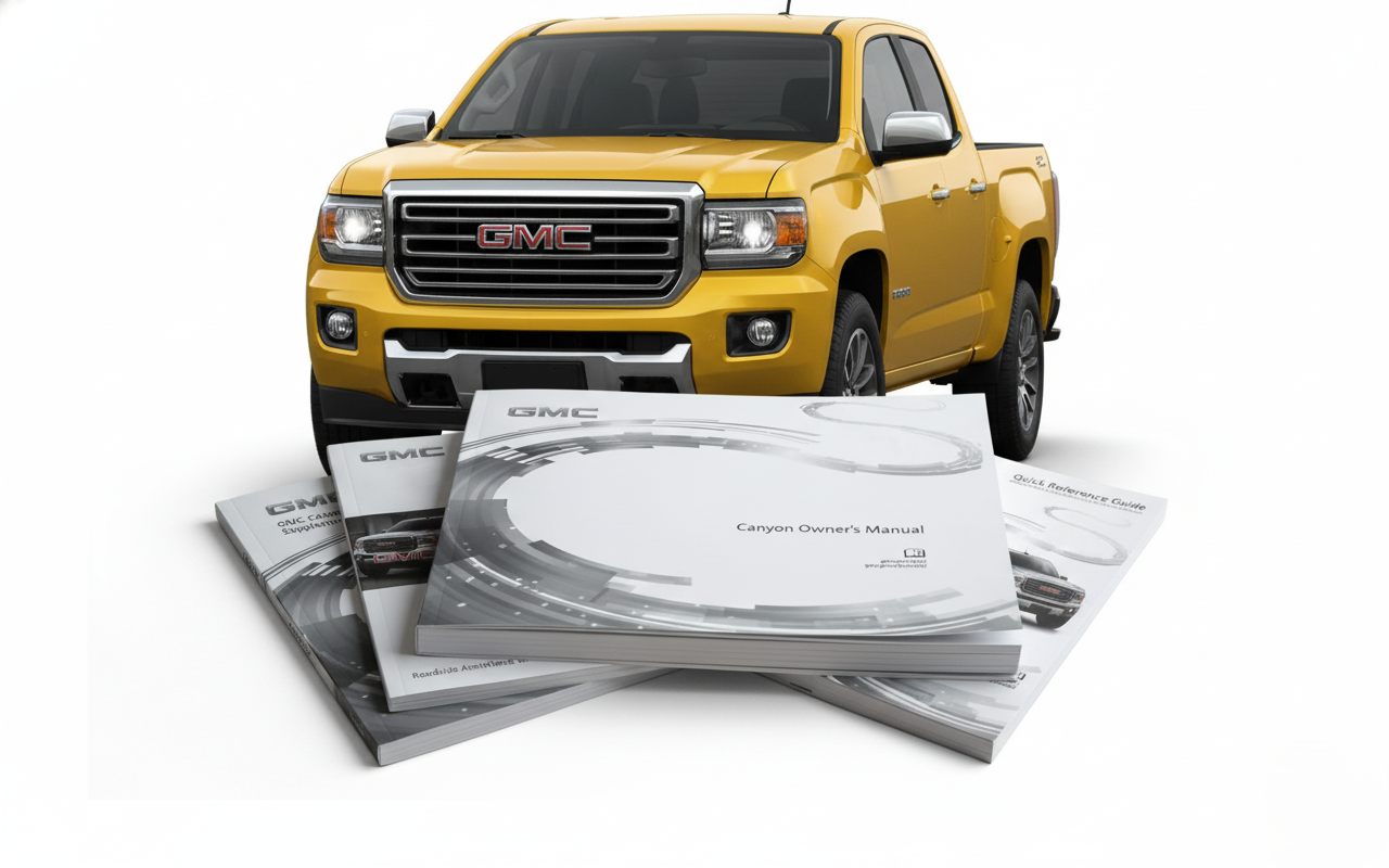 2015 GMC Canyon Owners Manual Complete Set
