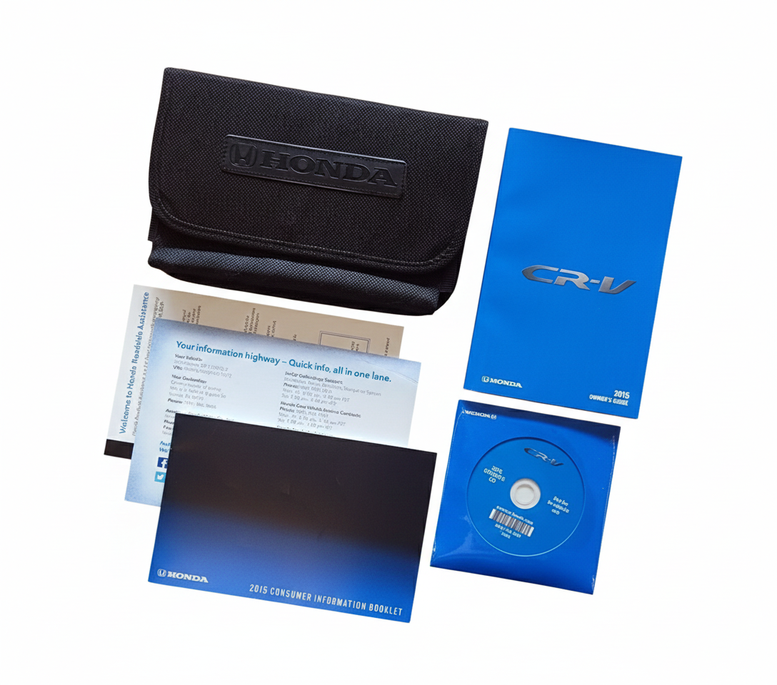 2015 Honda CRV CR-V Owners Manual Complete Set