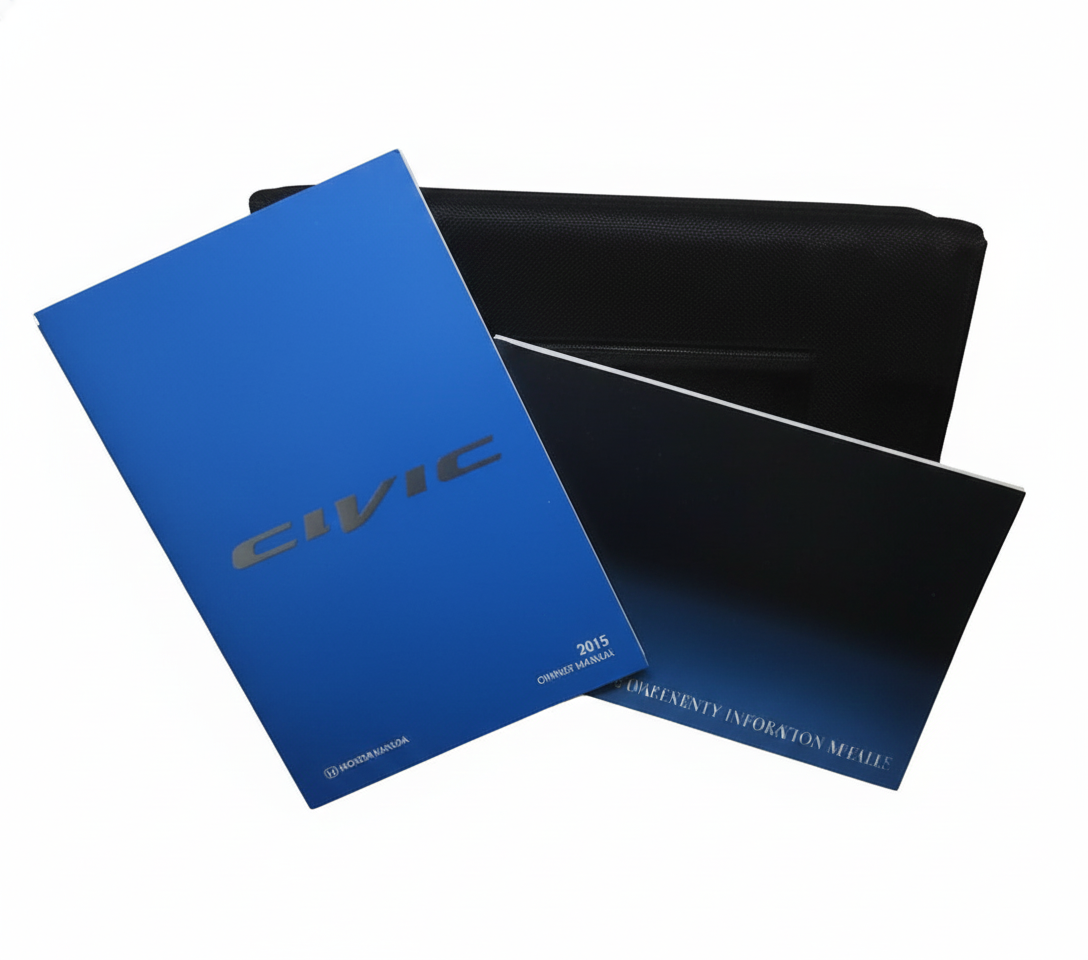 2015 Honda Civic Hybrid Owners Manual Complete Set