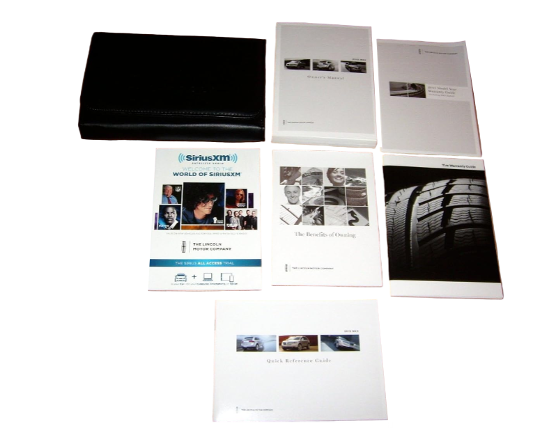 2015 Lincoln MKX Owners Manual Complete Set