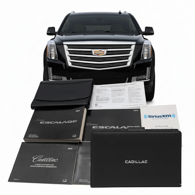 2015 Cadillac Escalade Owners Manual Factory Complete Set