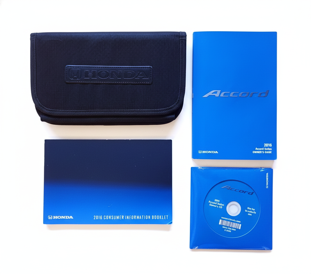 2016 Honda Accord Sedan Owners Manual Complete Set