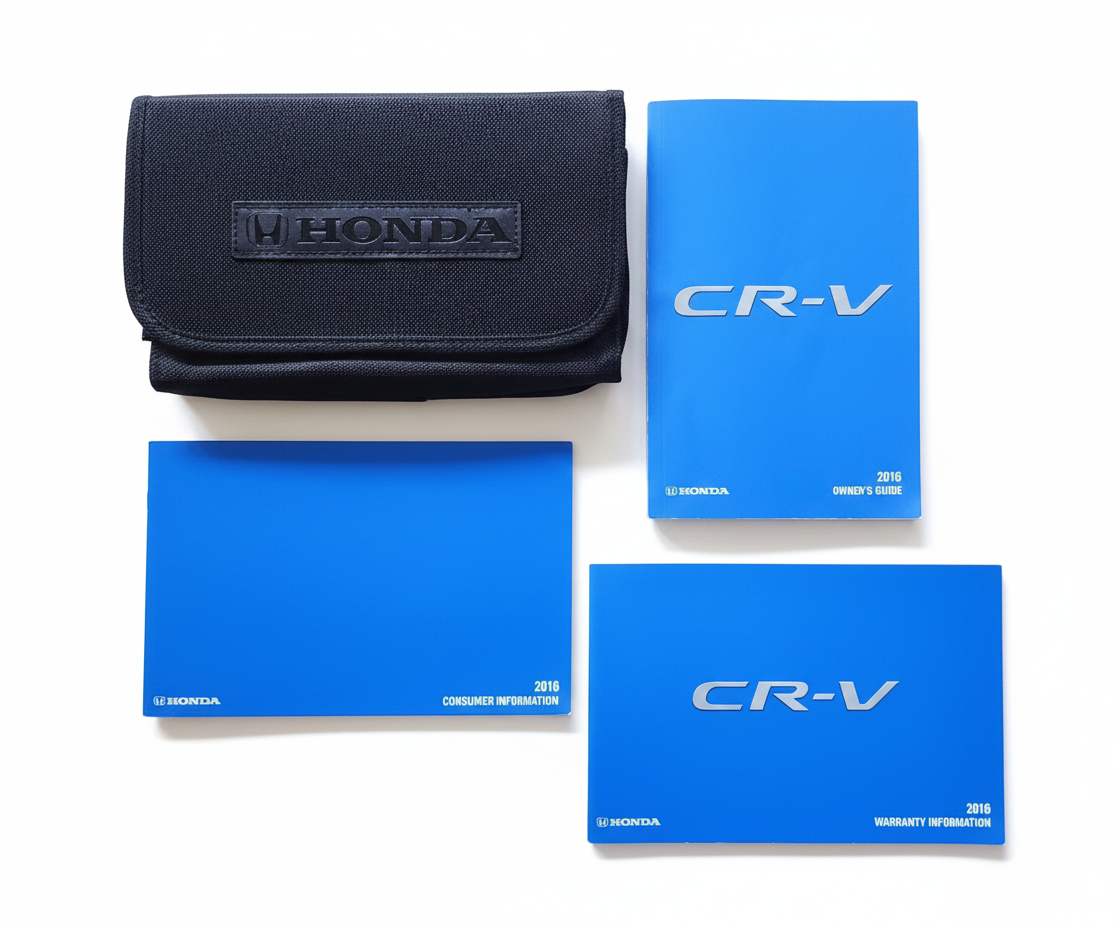 2016 Honda CRV CR-V Owners Manual Complete Set