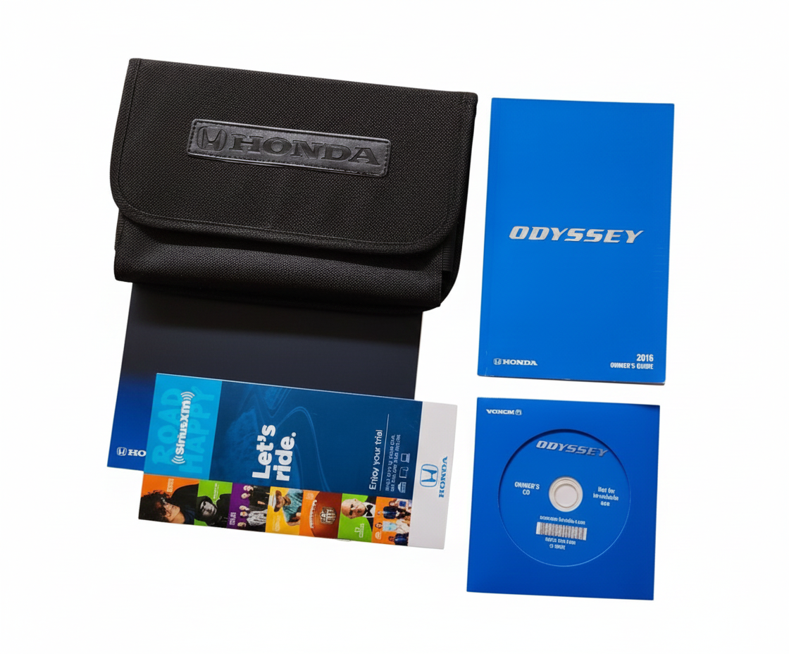 2016 Honda Odyssey Owners Manual Complete Set