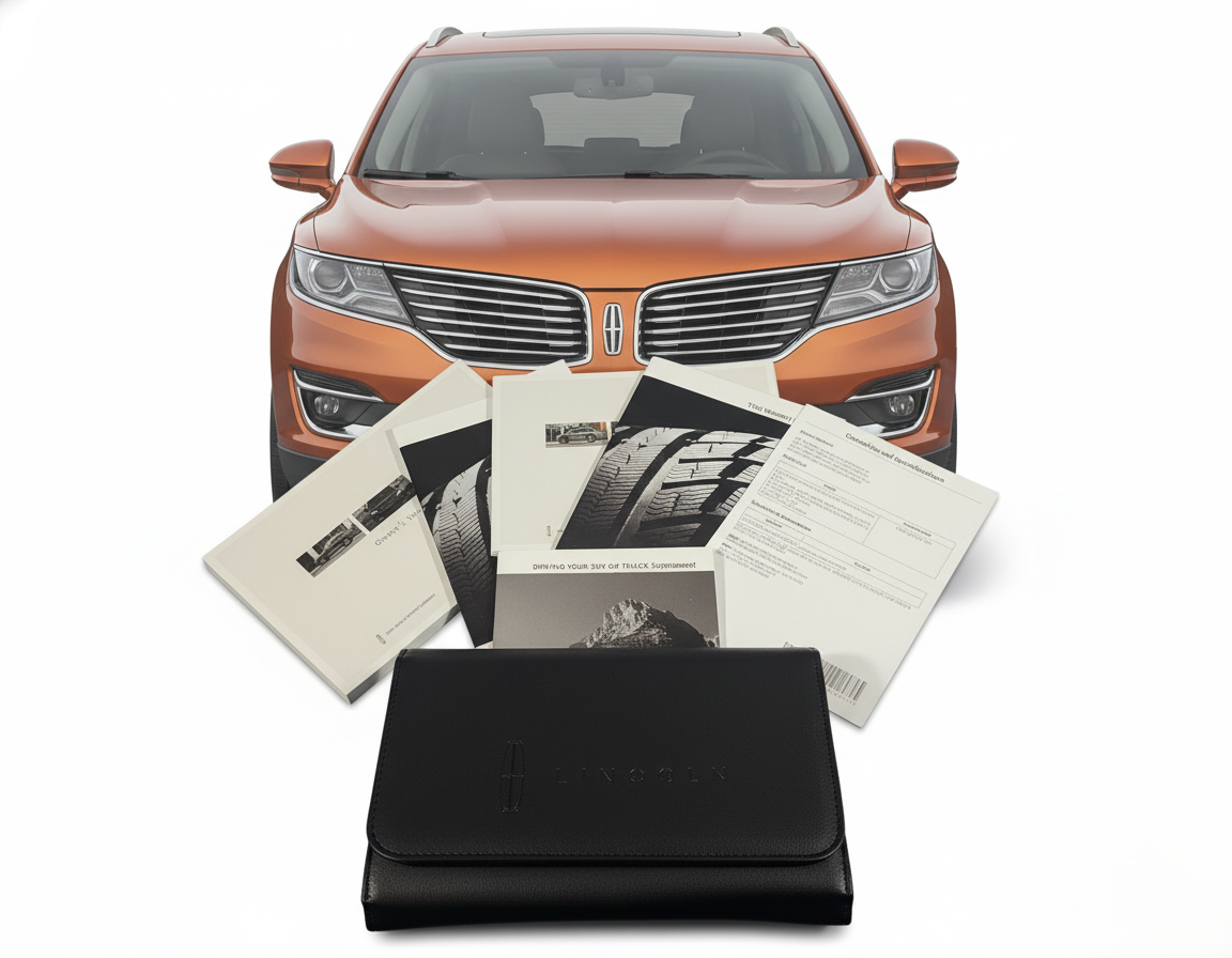 2016 Lincoln MKC Owners Manual Complete Set