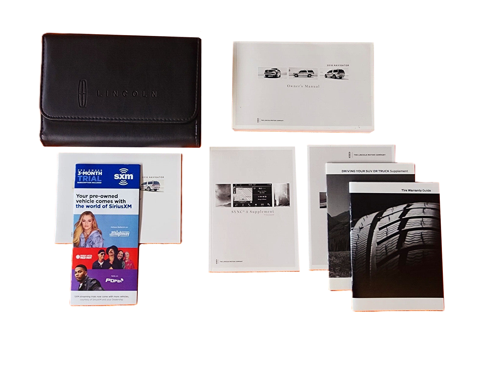 2016 Lincoln Navigator Owners Manual Complete Set
