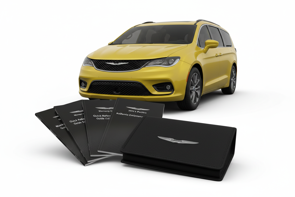 2017 Chrysler Pacifica Hybrid Owners Manual Complete Set