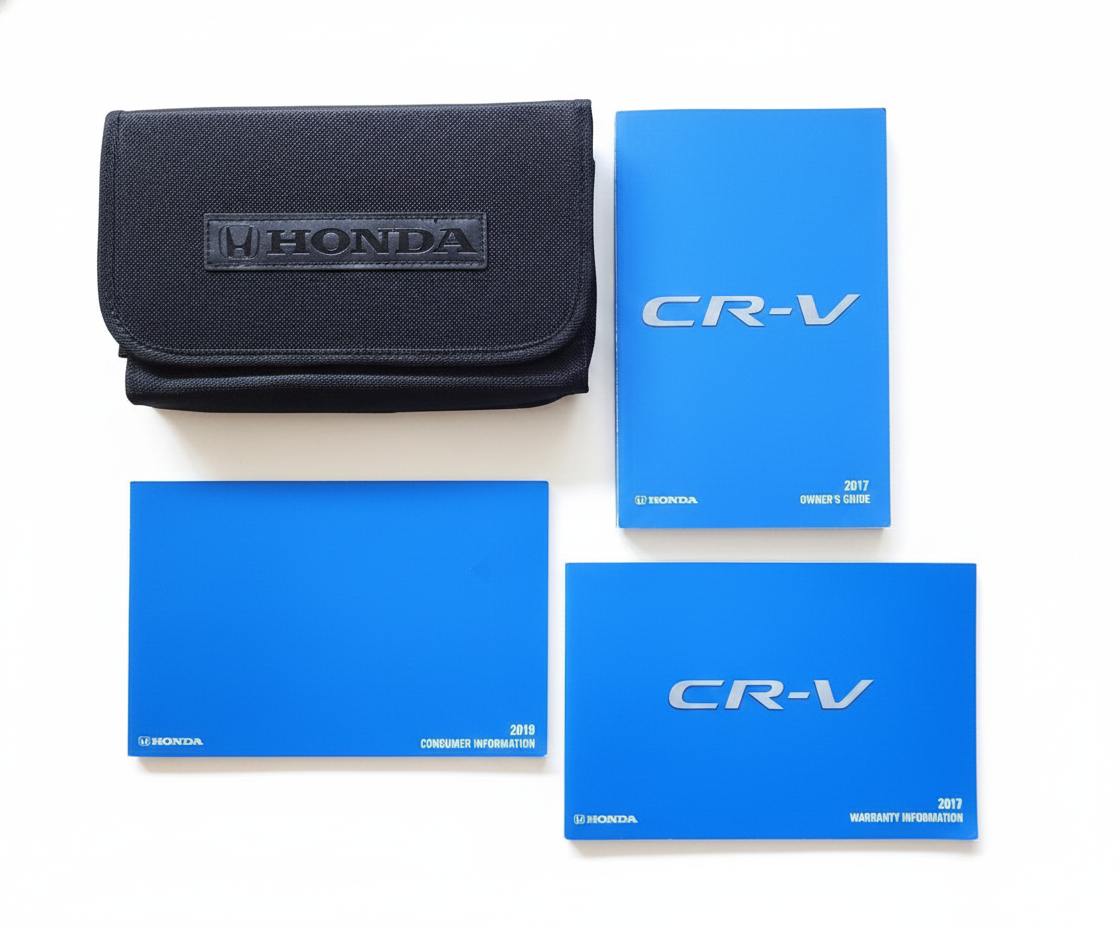 2017 Honda CRV CR-V Owners Manual Complete Set