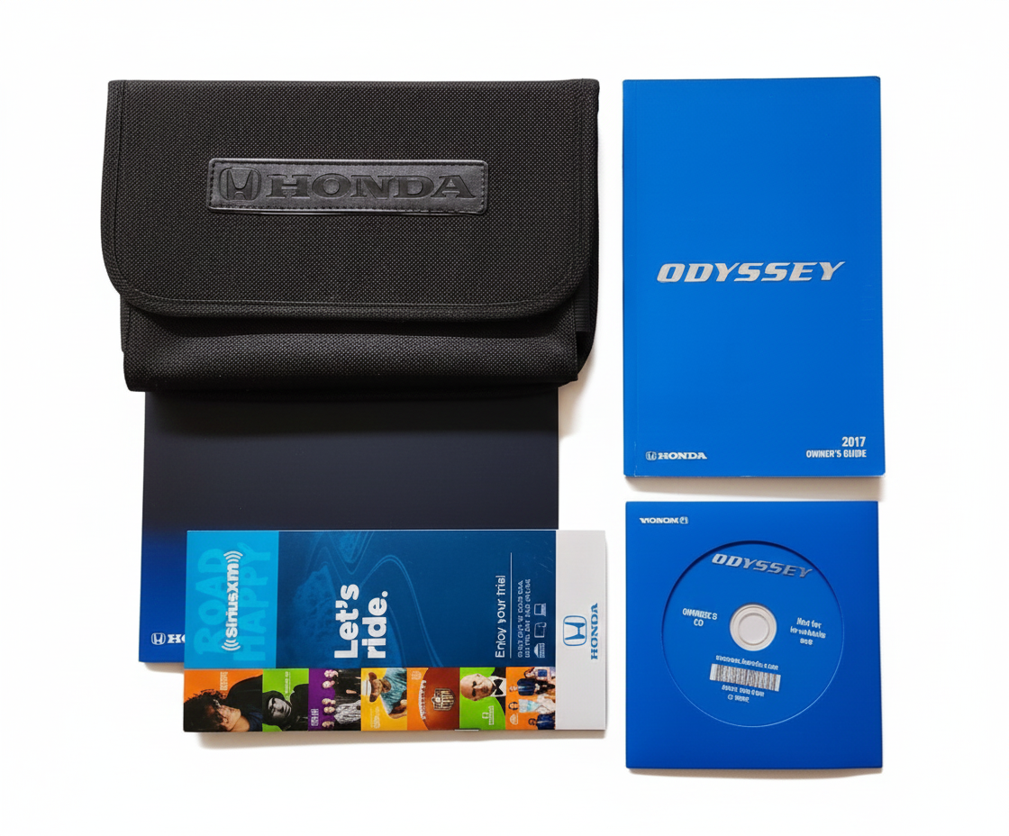 2017 Honda Odyssey Owners Manual Complete Set