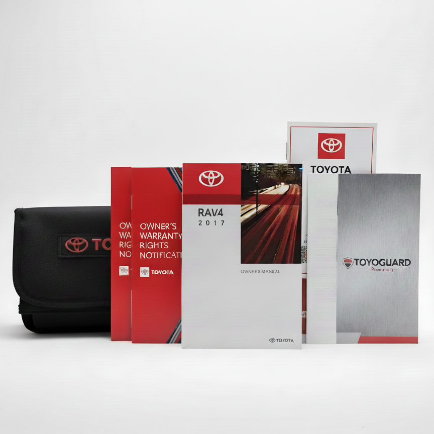 2017 Toyota Rav4 Owners Manual Complete Set
