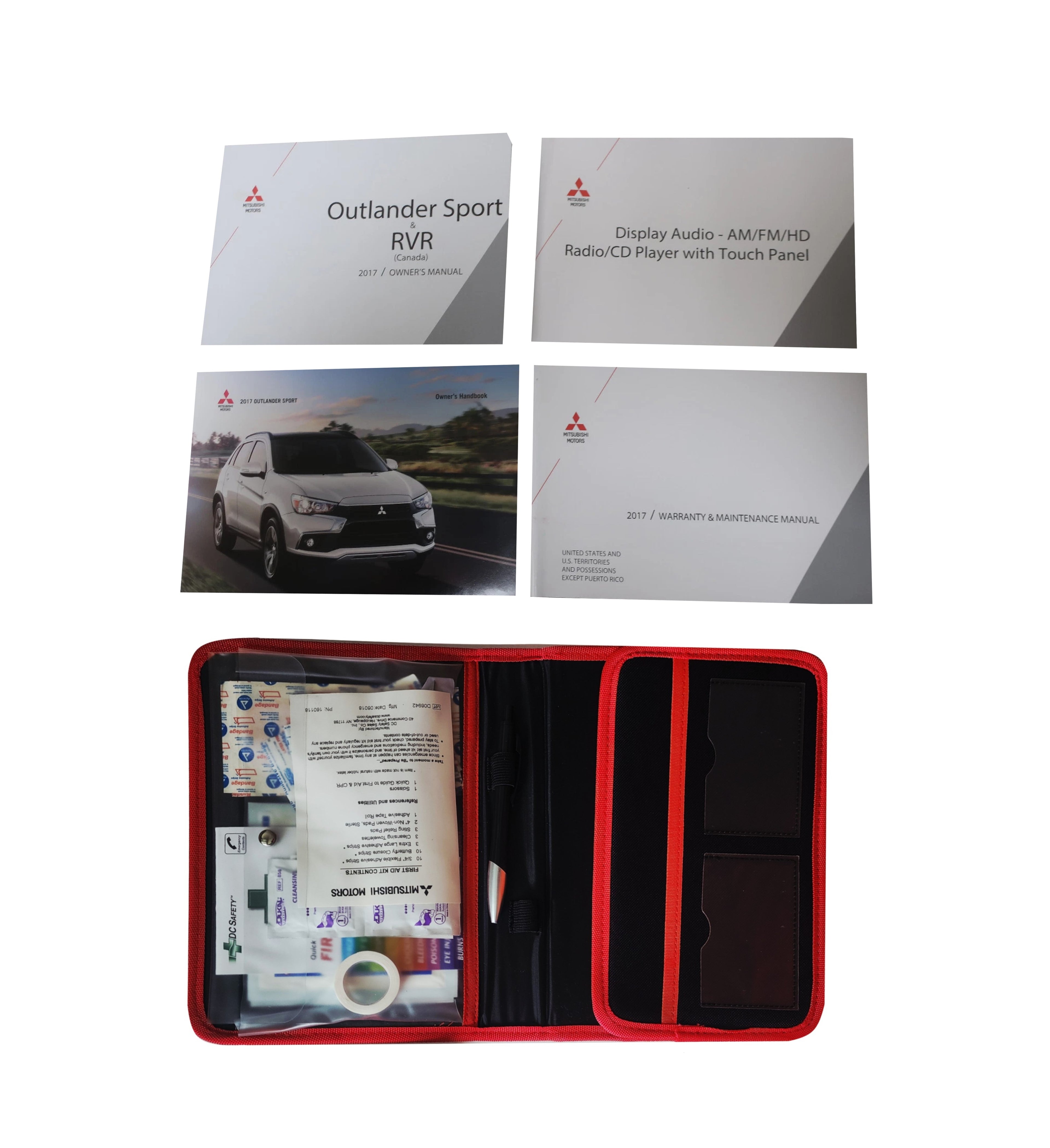2017 Mitsubishi Outlander Sport Owners Manual Complete Set