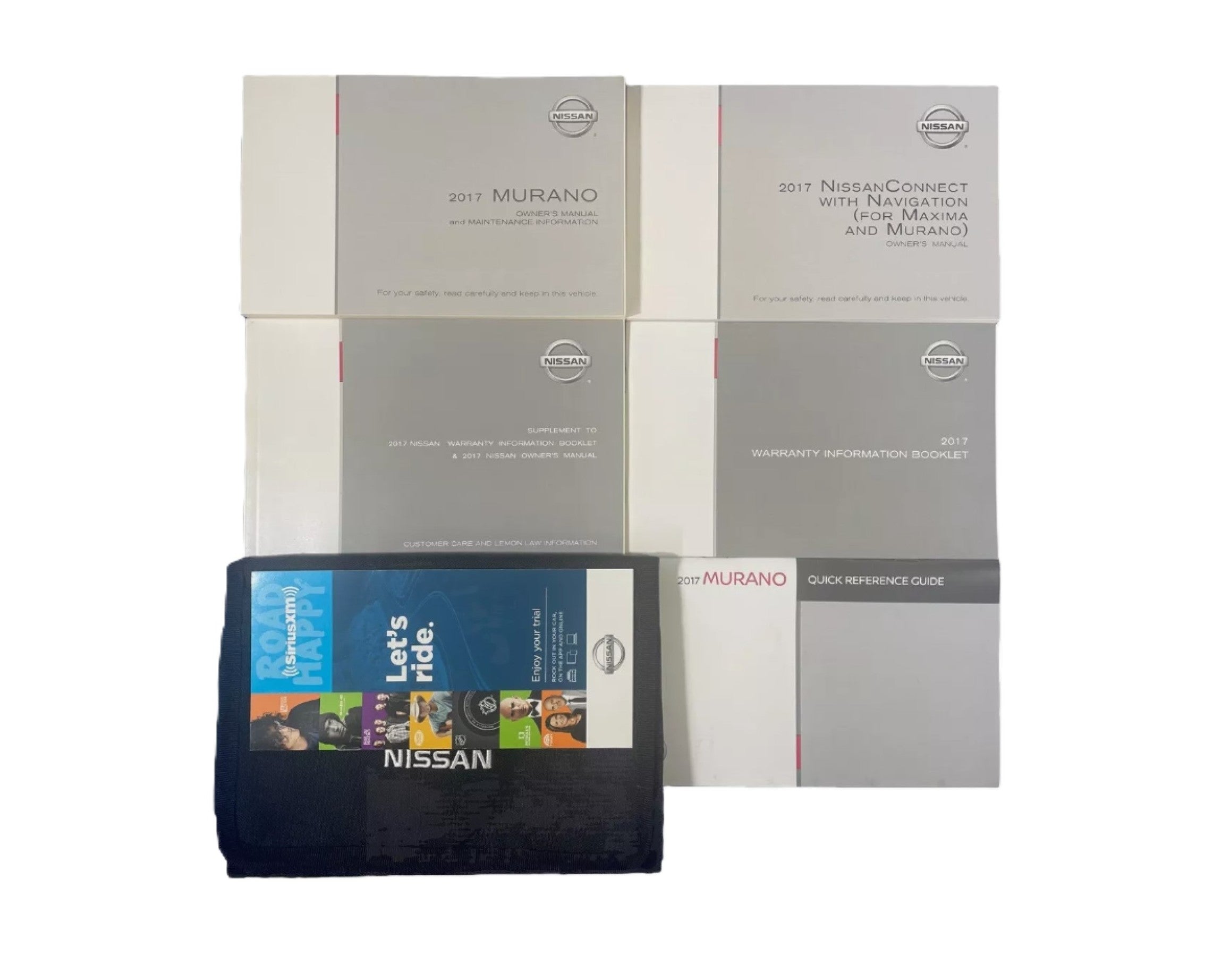 2017 Nissan Murano Owners Manual Complete Set