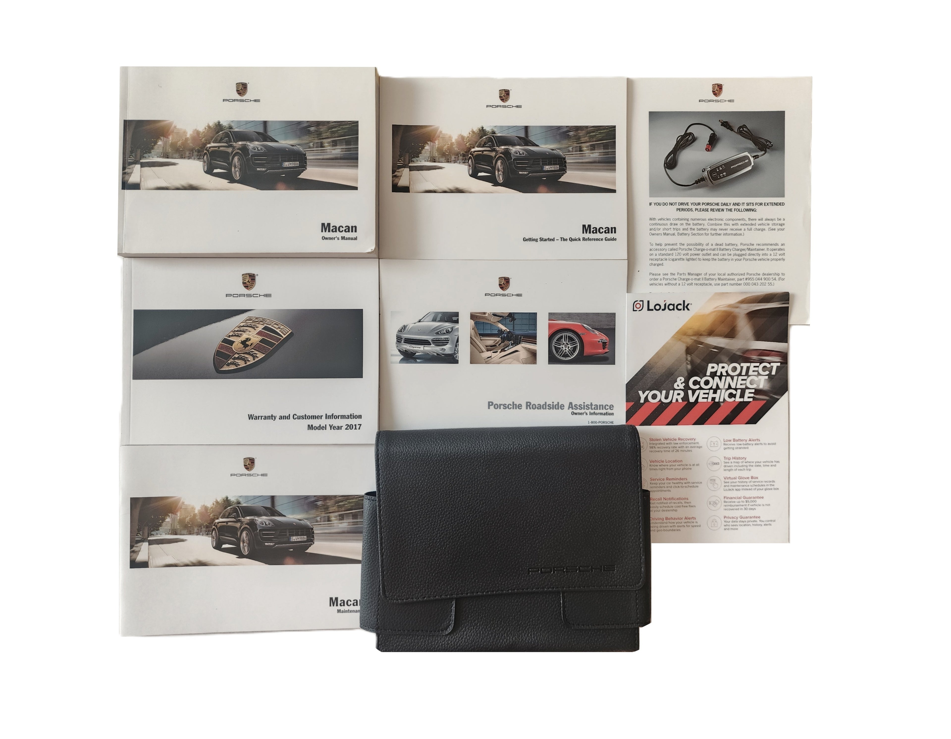 2017 Porsche Macan Owners Manual Complete Factory Set OEM