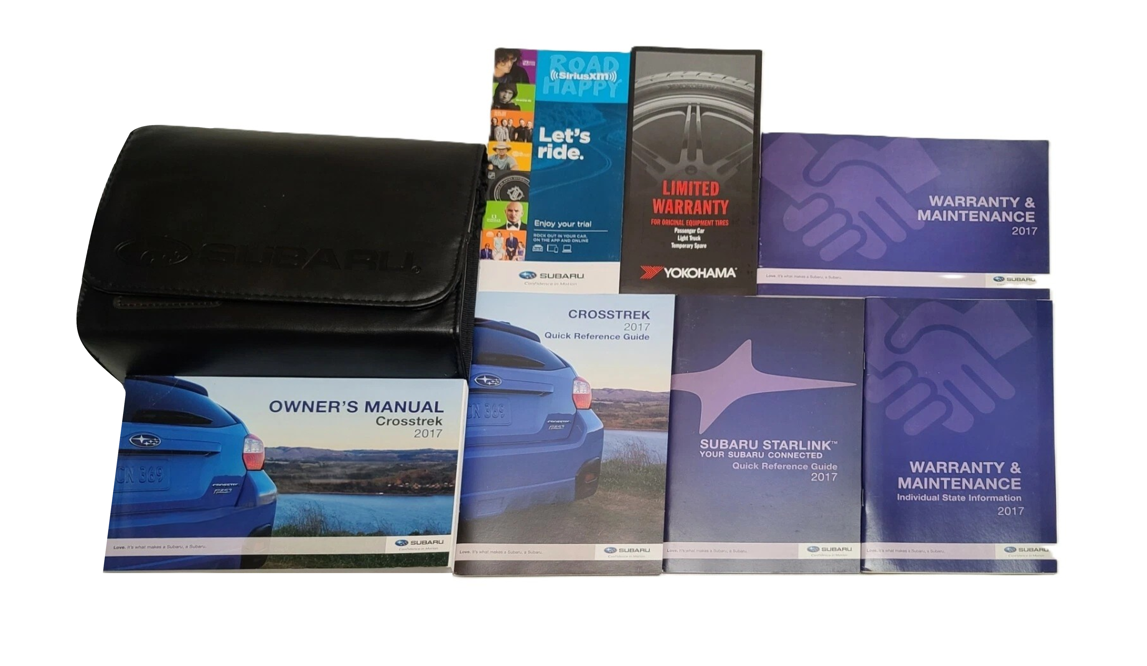 2017 Subaru Croostrek Owners Manual Complete Set
