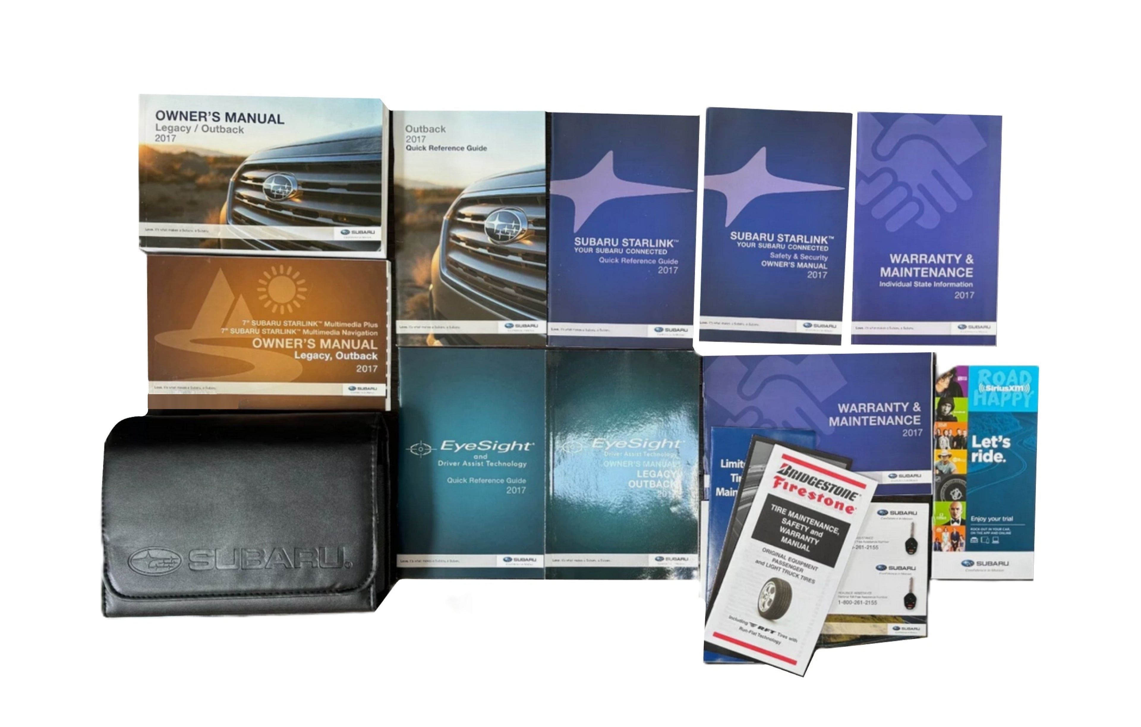 2017 Subaru Legacy Owners Manual Complete Set