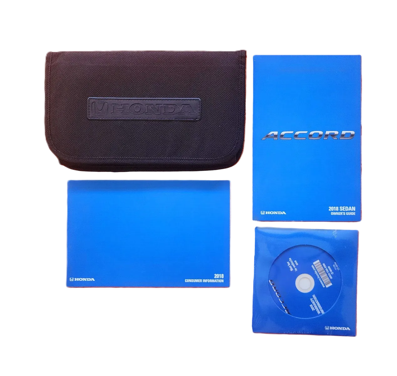 2018 Honda Accord Sedan Owners Manual Complete Set