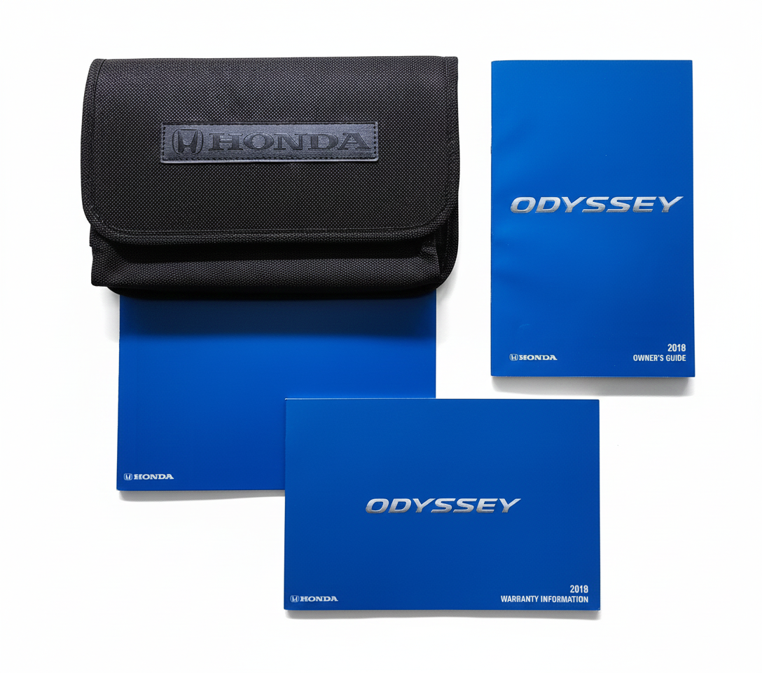 2018 Honda Odyssey Owners Manual Complete Set