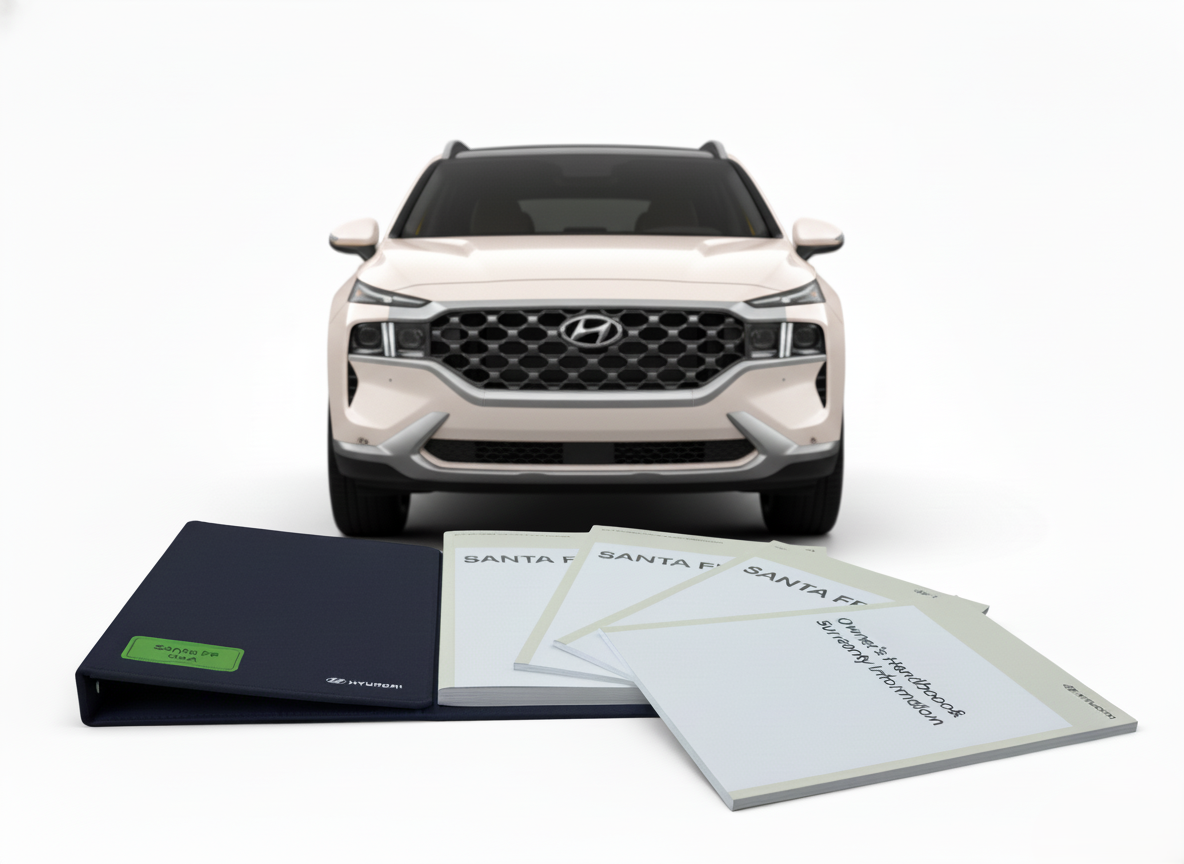 2018 Hyundai Santa Fe Owners Manual Complete Set
