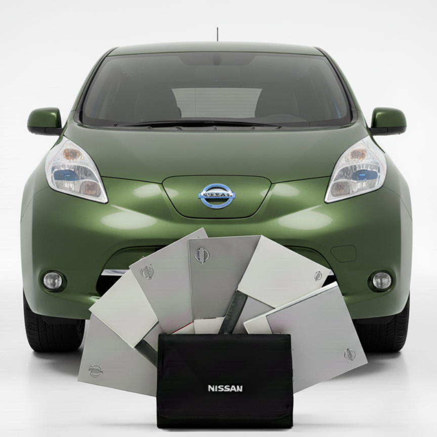 2018 Nissan Leaf Owners Manual Complete Set