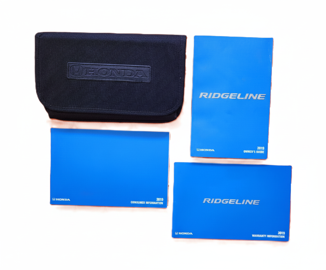 2019 Honda Ridgeline Owners Manual Complete Set