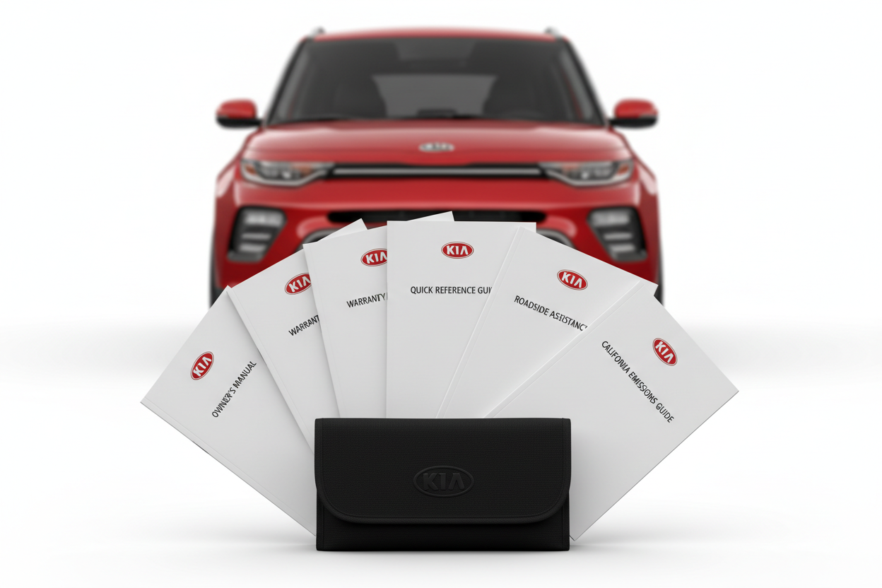 2019 Kia Soul Owners Manual Complete Factory Set OEM