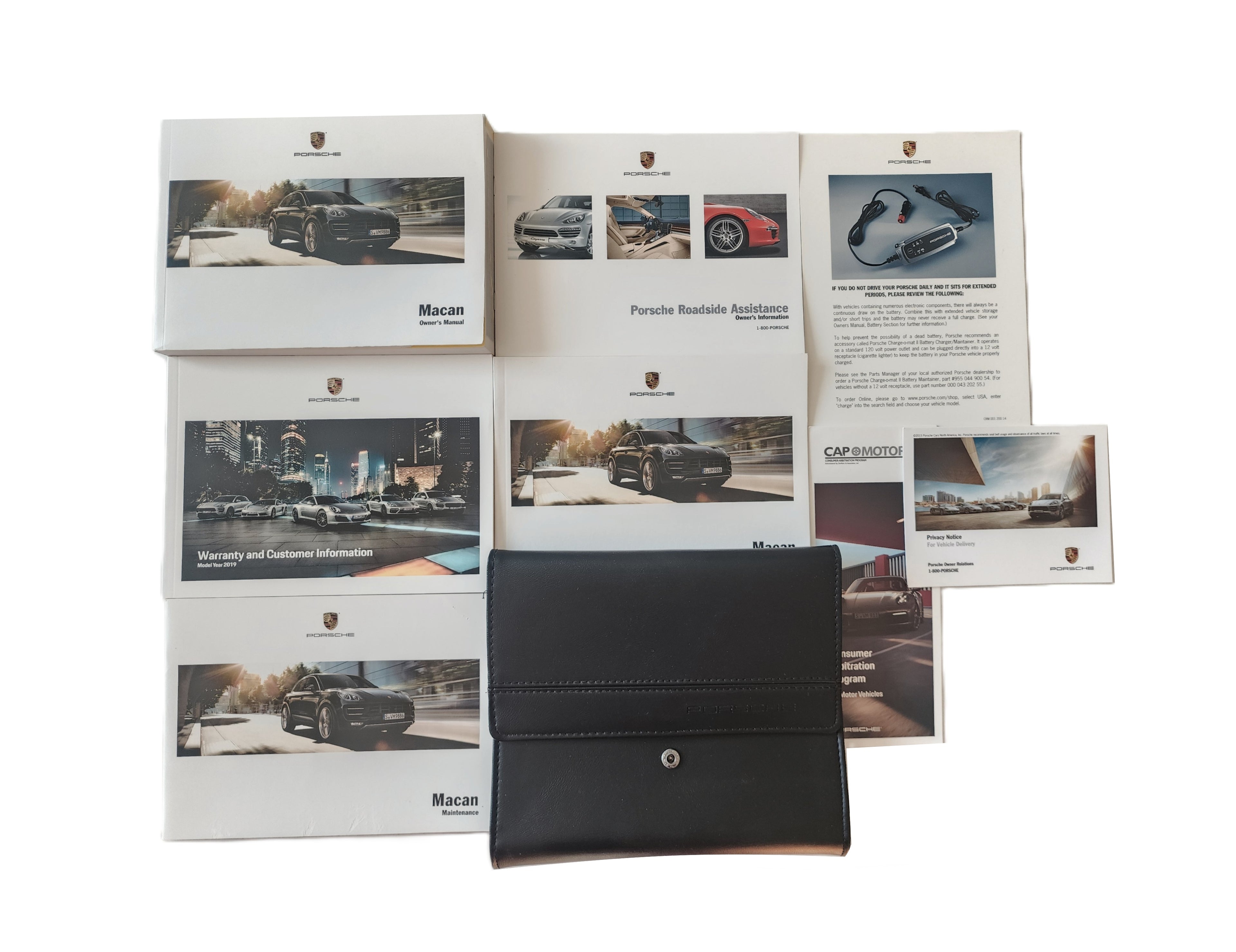2019 Porsche Macan Owners Manual Complete Factory Set OEM