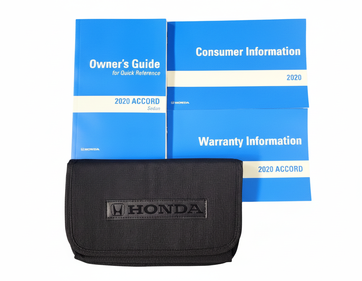2020 Honda Accord Sedan Owners Manual Complete Set