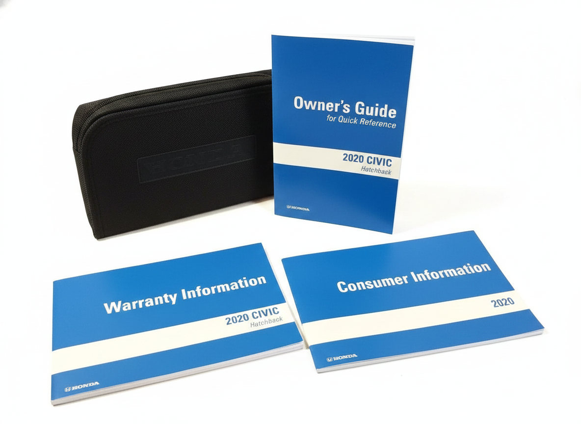 2020 Honda Civic Hatchback Owners Manual Complete Set