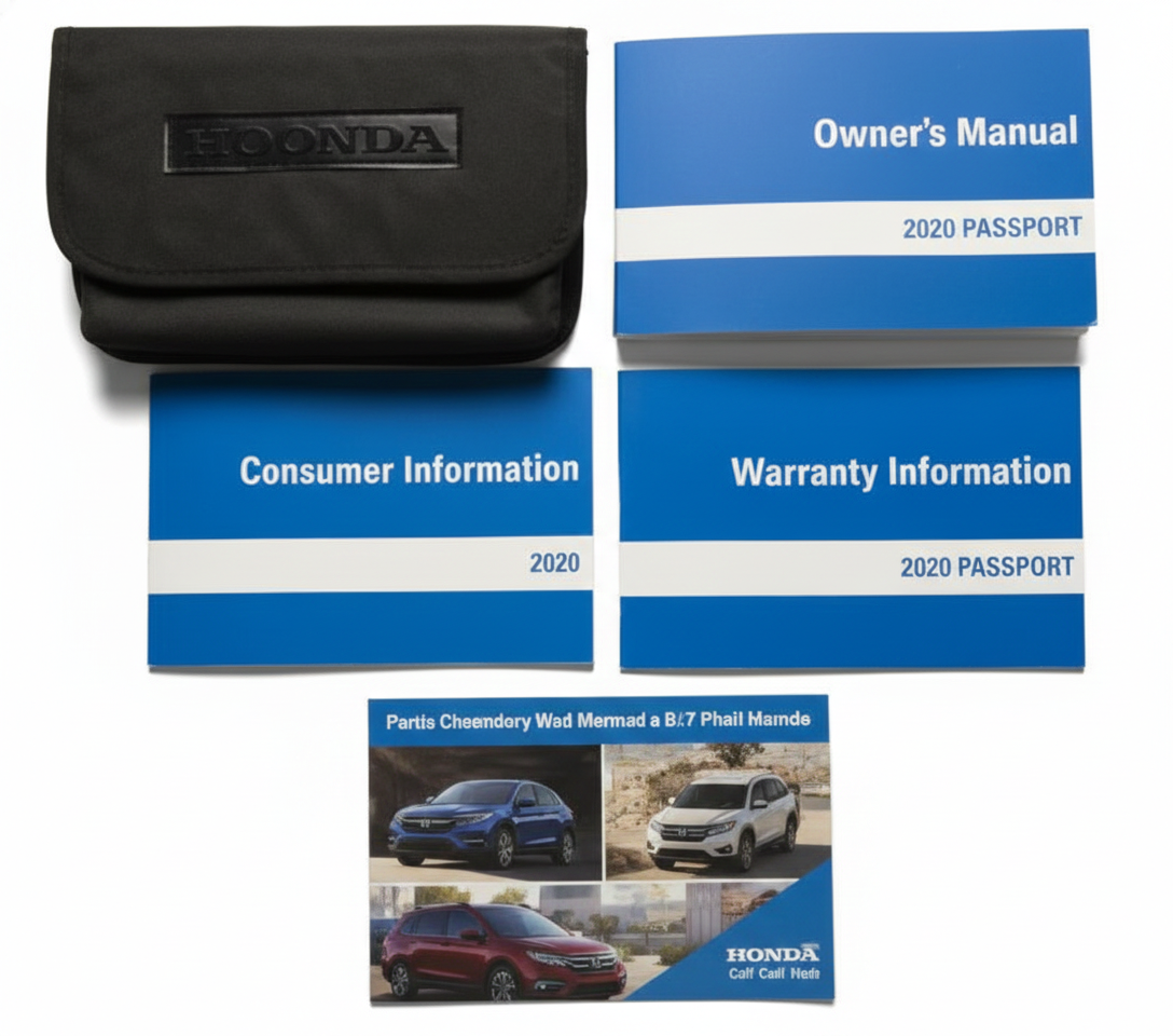 2020 Honda Passport Owners Manual Complete Set