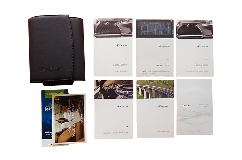 2020 Lexus RX350 RX 350 Owners Manual Factory Complete Set