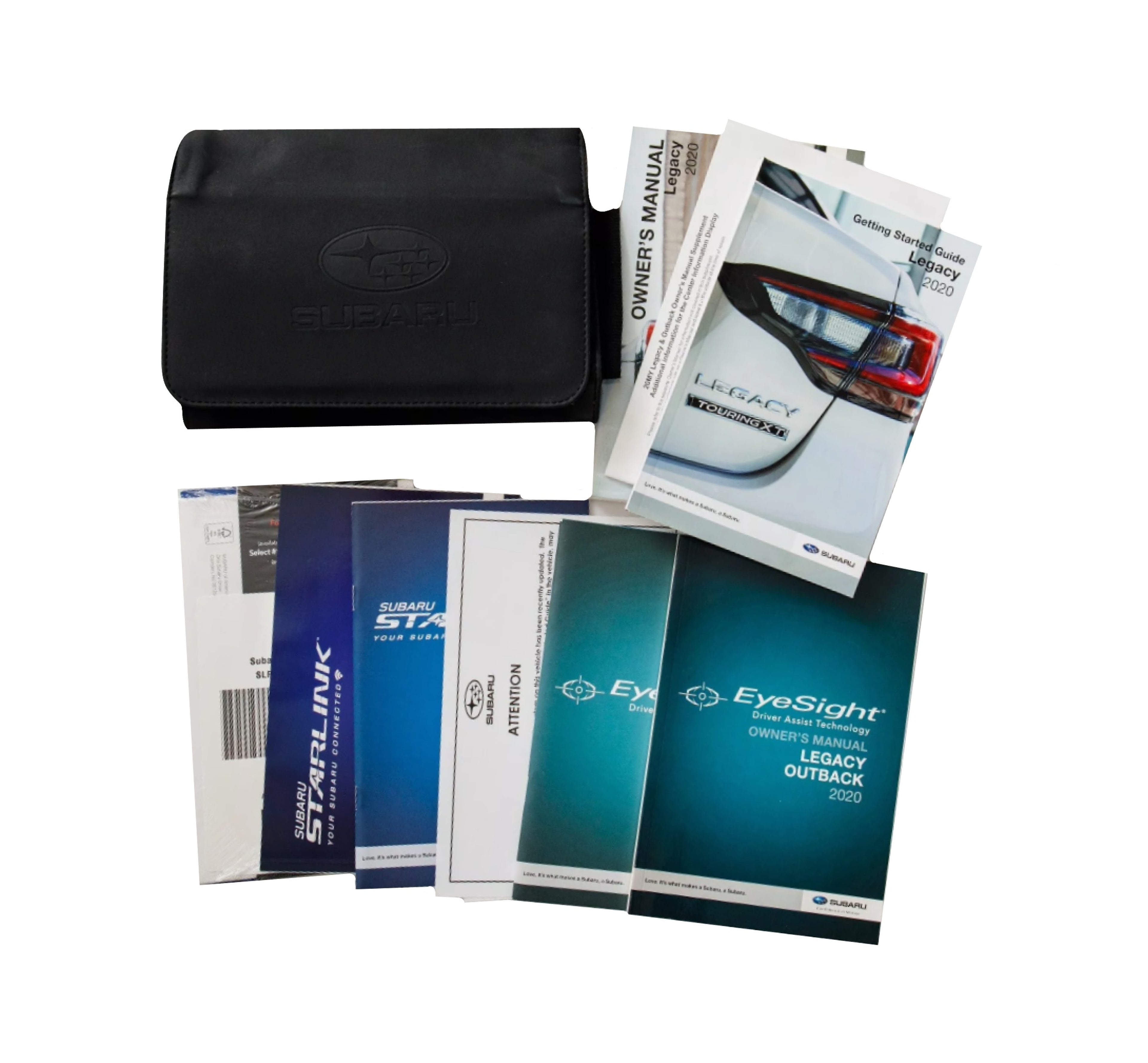 2020 Subaru Legacy Owners Manual Complete Set
