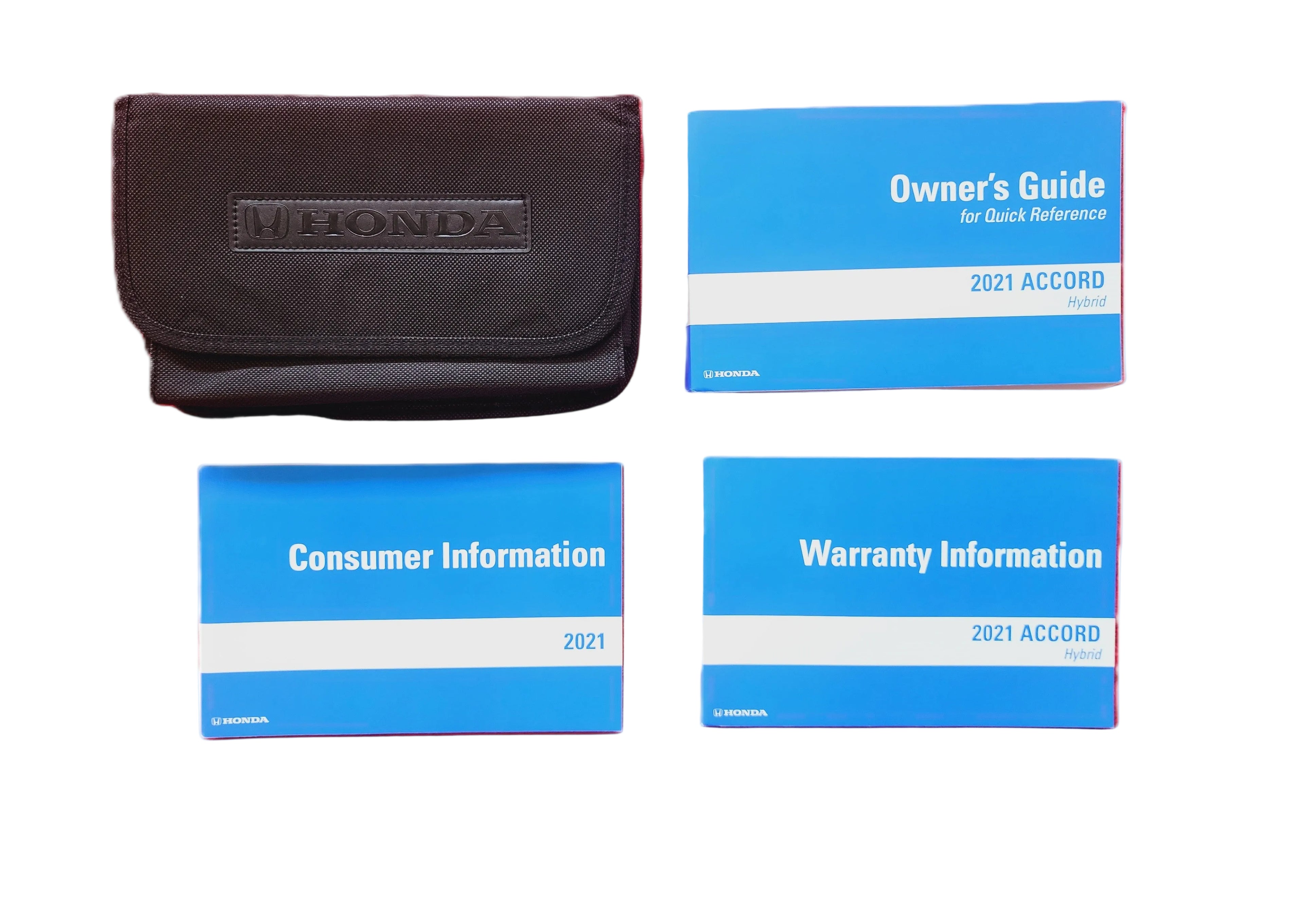 2021 Honda Accord Hybrid Owners Manual Complete Set