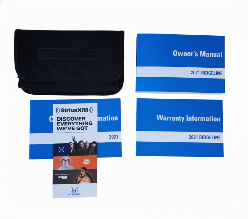 2021 Honda Ridgeline Owners Manual Complete Set