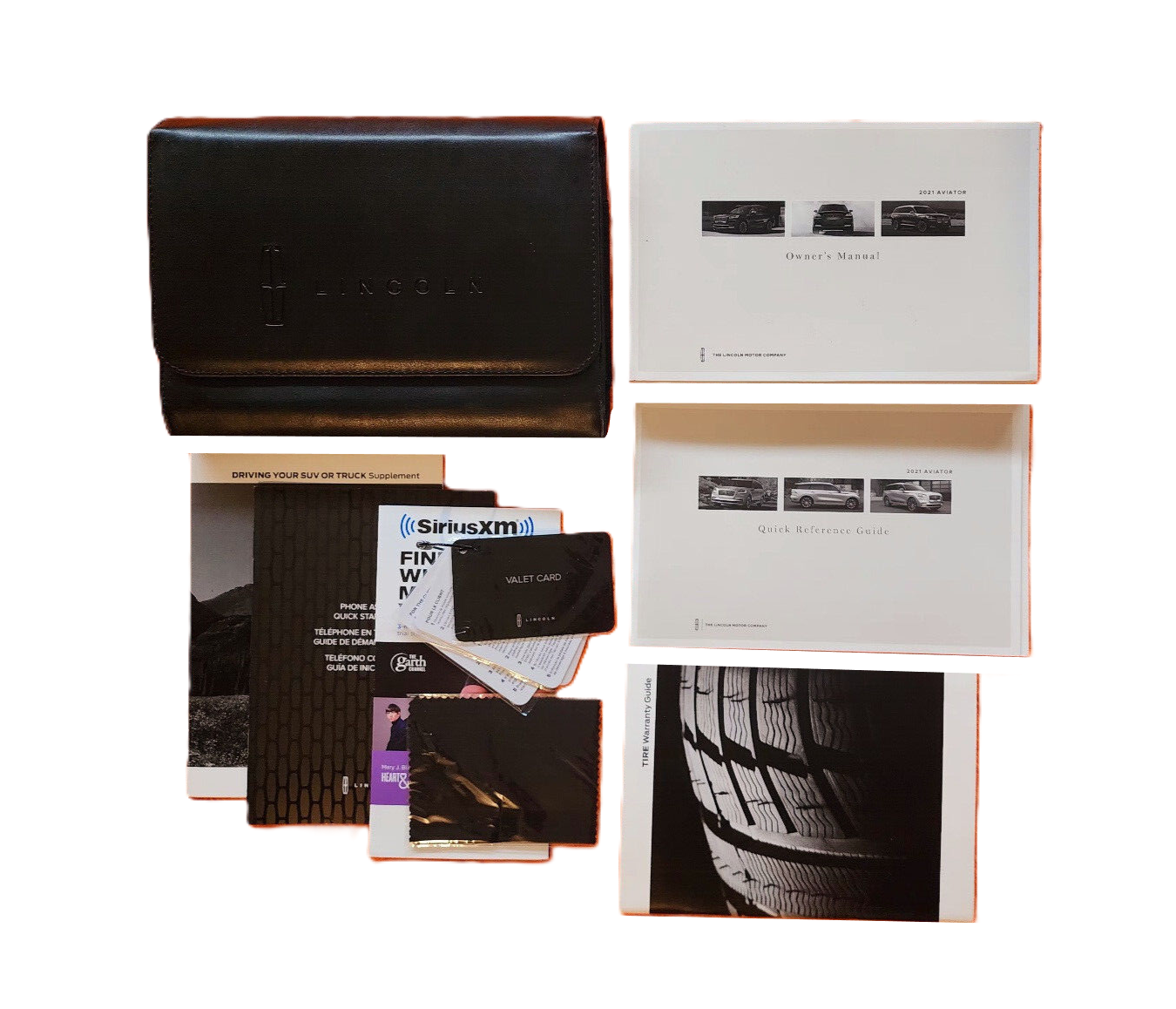 2021 Lincoln Aviator Owners Manual Complete Set