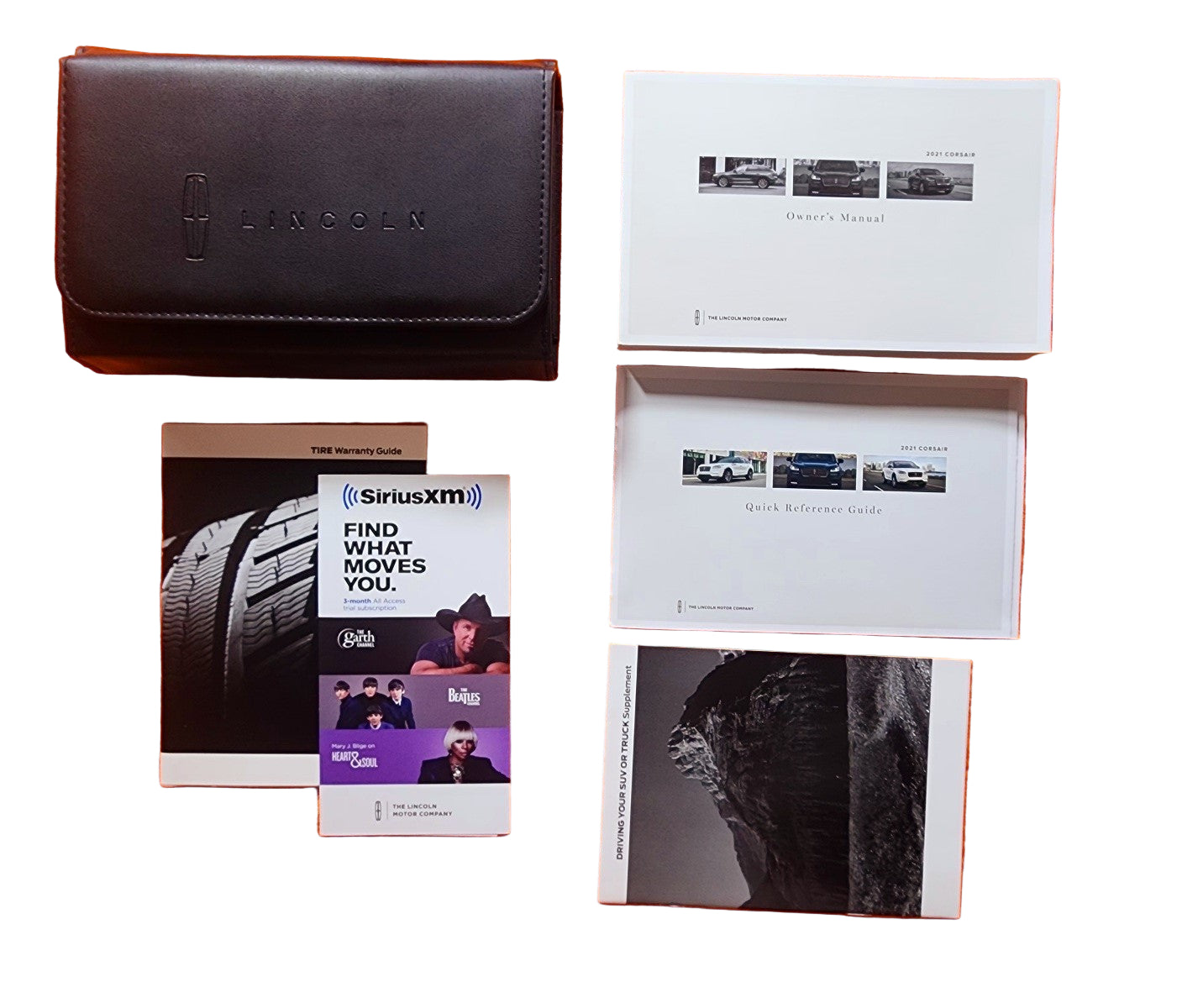 2021 Lincoln Corsair Owners Manual Complete Set