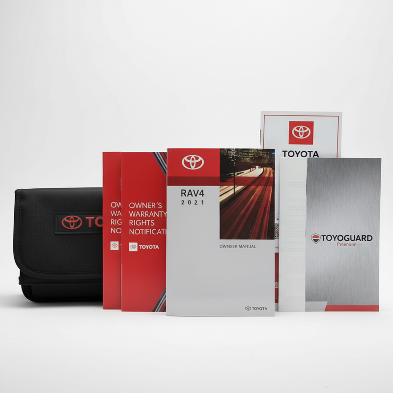 2021 Toyota Rav4 Owners Manual Complete Set