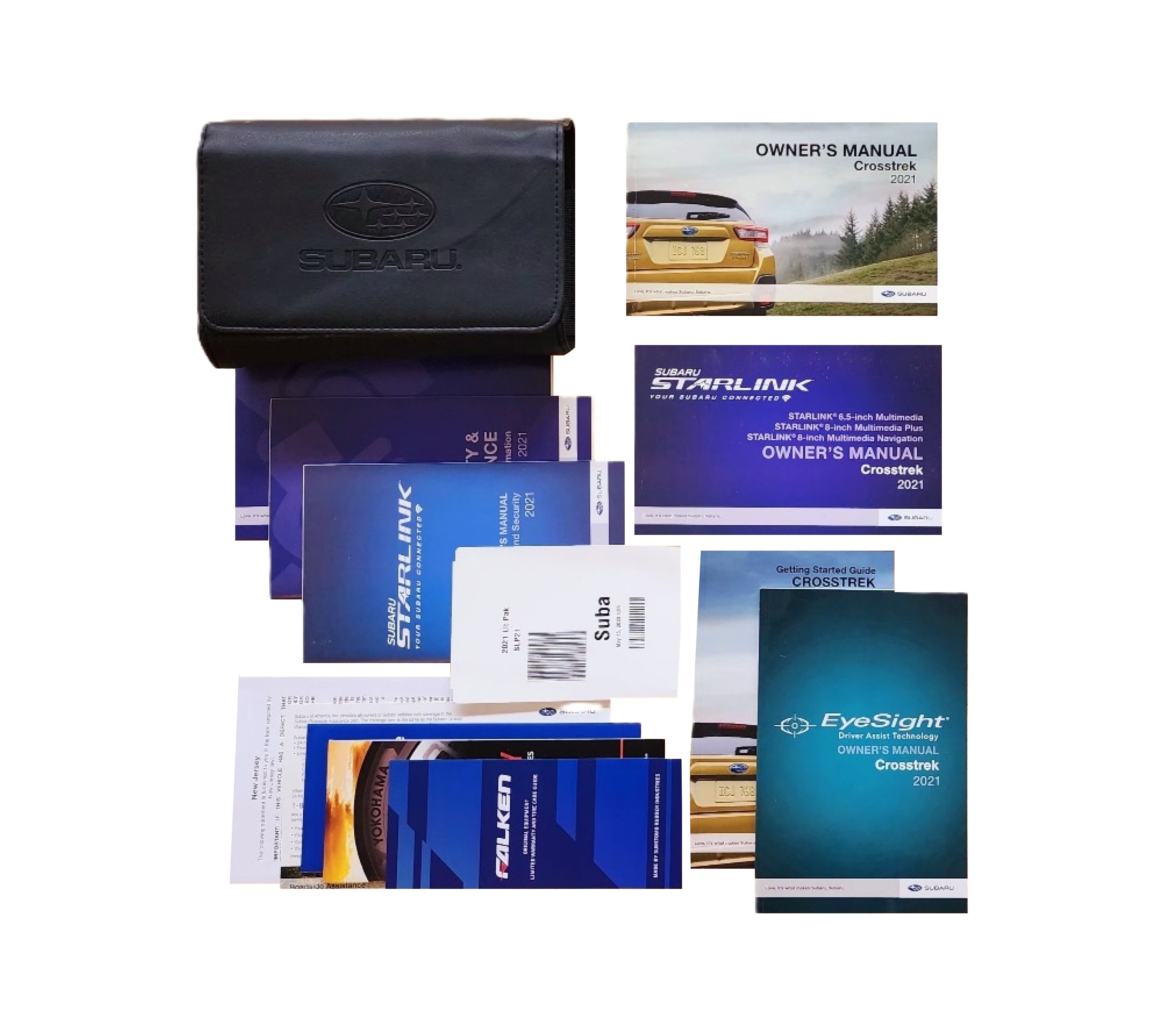 2021 Subaru Croostrek Owners Manual Complete Set