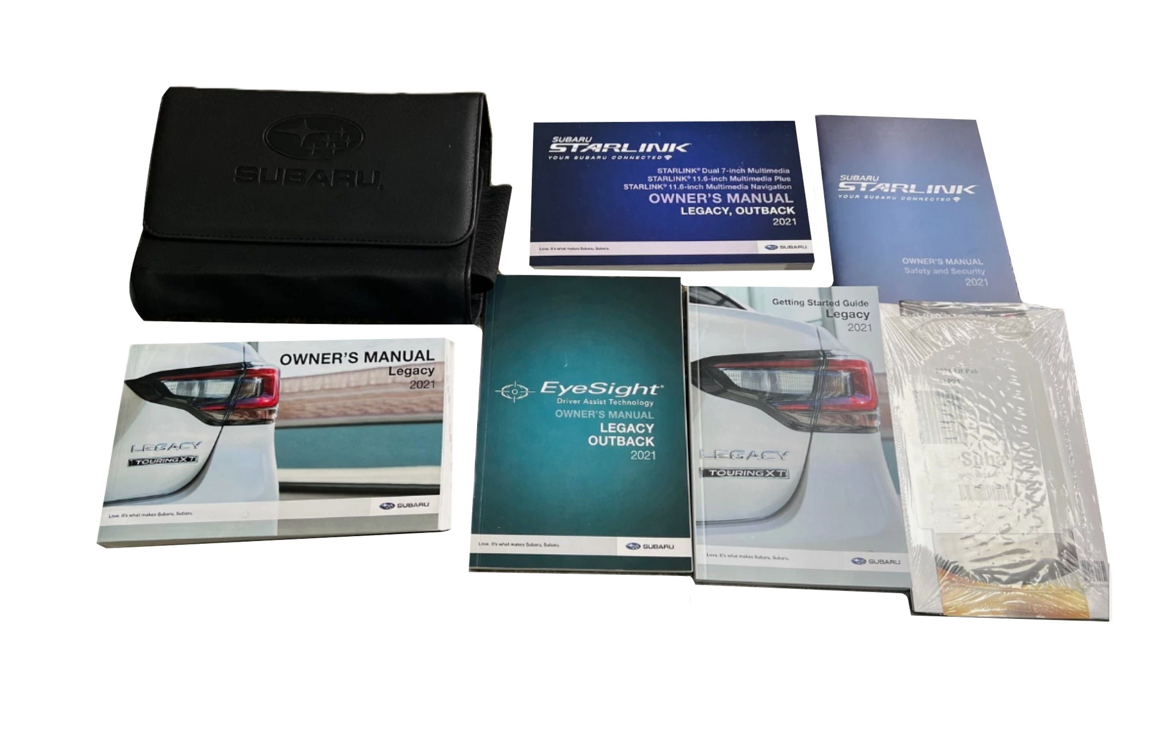 2021 Subaru Legacy Owners Manual Complete Set