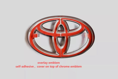 2022-2025 Toyota Tundra Matte Blackout Front Grille Emblem Overlay Badge