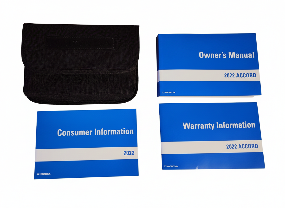 2022 Honda Accord Sedan Owners Manual Complete Set